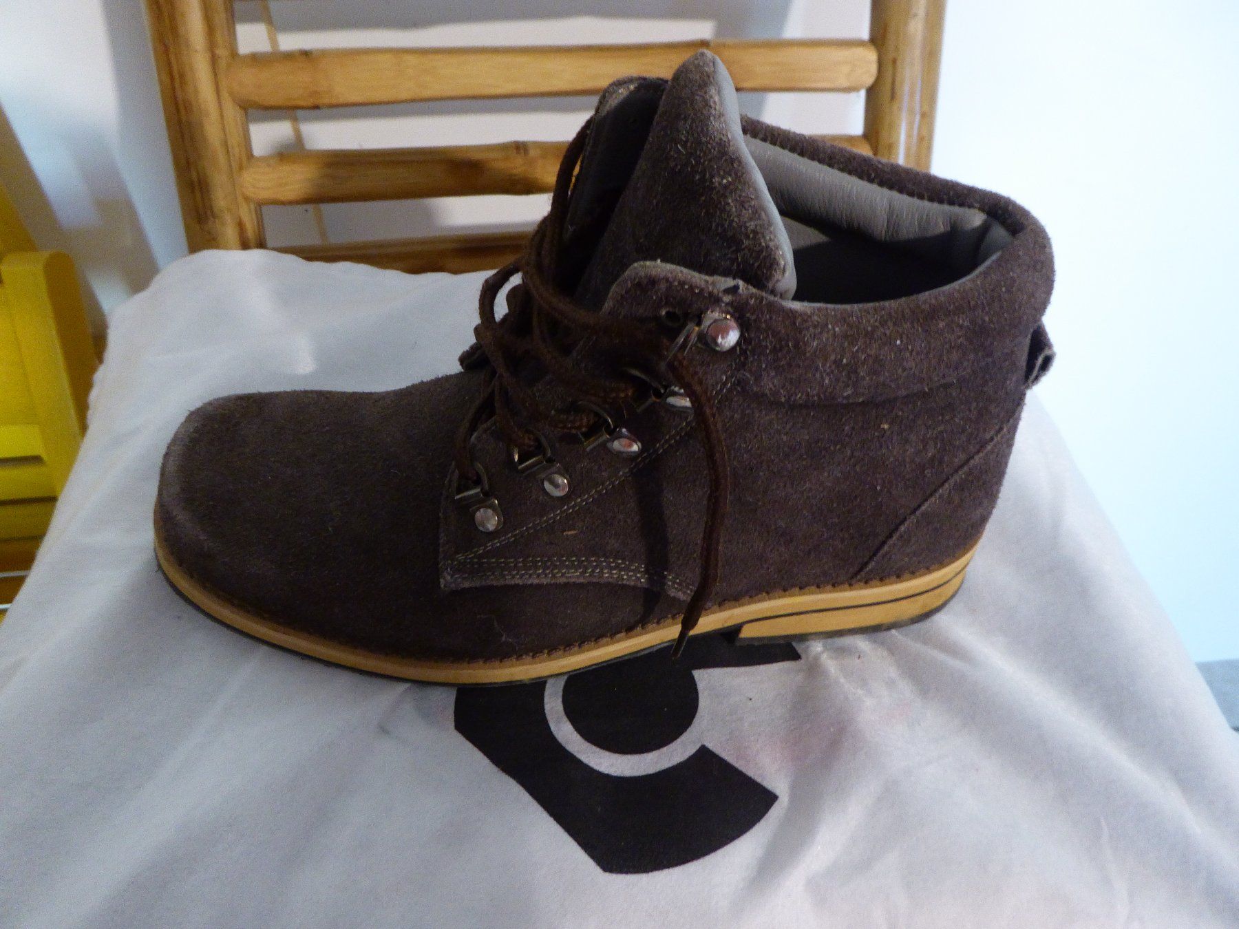 Herrenschuhe: Leder- Boots – Gebraucht aus Romanshorn von beckli20 3