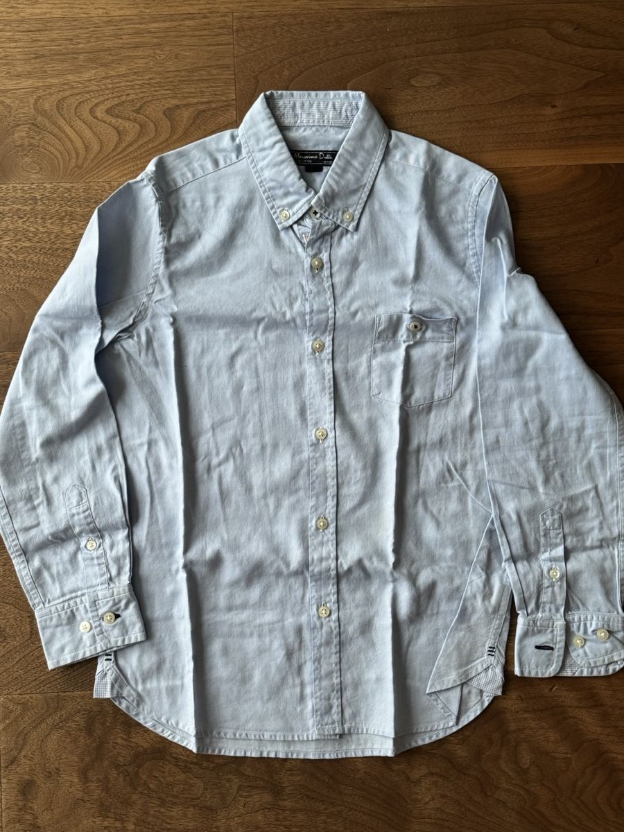 Massimo Dutti Hemden, T-Shirts & Polos: hellblaues Hemd, Massimo Dutti, Grösse 122 – Gebraucht aus Biel-Benken BL von mvazquezf