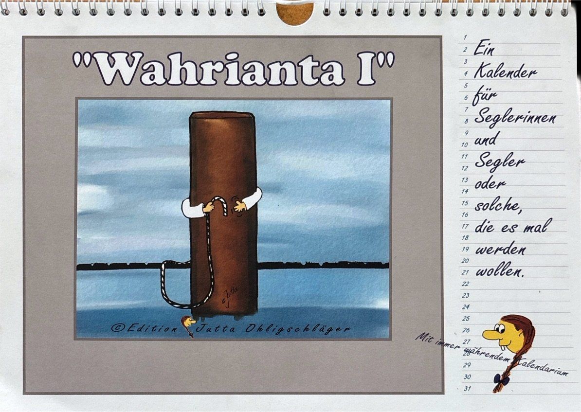 Kalender: Wahrianta 1 (immerwährender Kalender) – Neu (gemäss Beschreibung) aus Sarnen von Livres