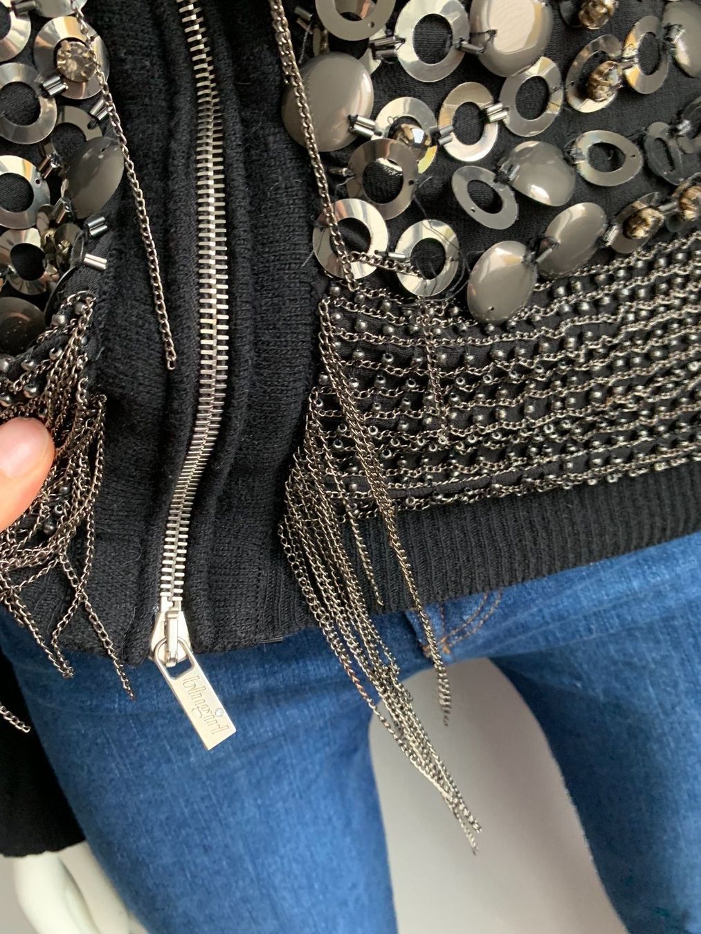 Jacken: Blumarine Strickjacke – Gebraucht aus Winterthur von 19.19 2