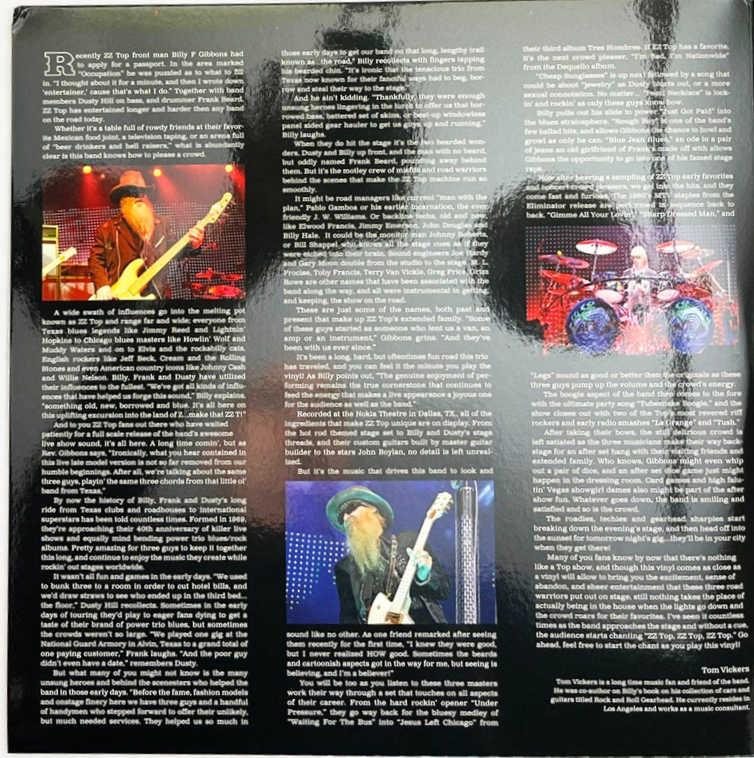 Schallplatten: LP: ZZ TOP - Live from Texas (nur einmal abgespielt!) – Neu (gemäss Beschreibung) aus Frenkendorf von Yard-Sale-2000 2