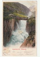 AK, 1906, Göschener - Alp - Wasserfall, Uri