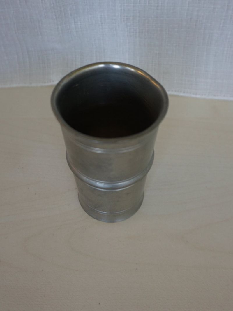 Bicchieri: Zinnbecher 6er Set gross – Nuovo (secondo la descrizione) da Giswil venduto da sowo60 3