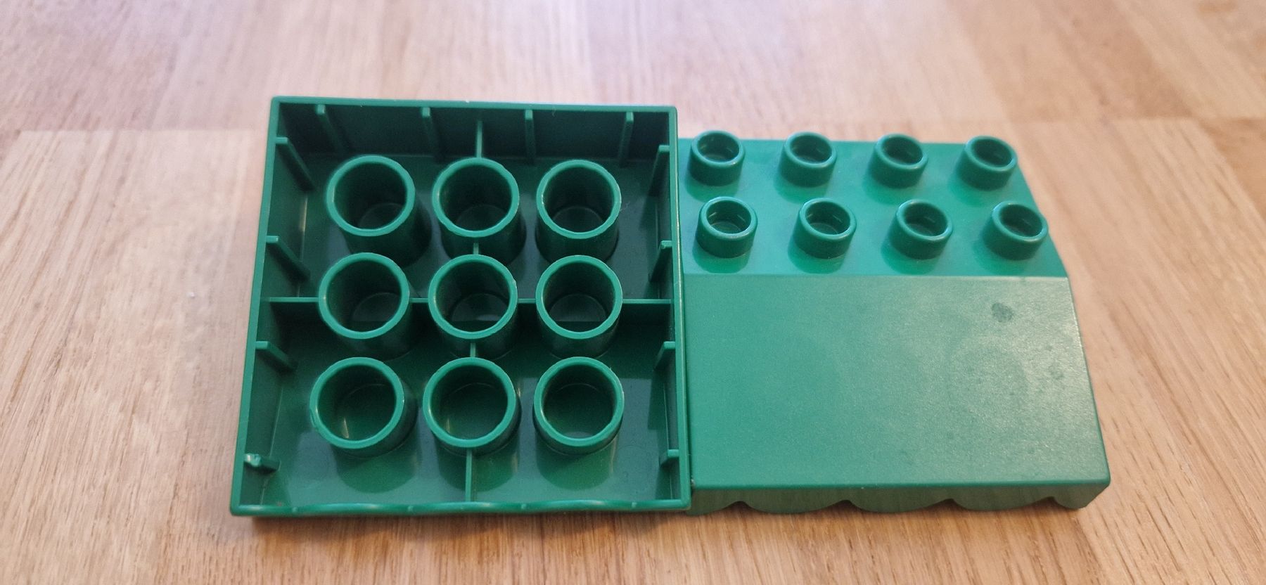 Lego Kit di costruzioni: 2x LEGO Platte / Dachstein Grün – Usato da Riehen venduto da Aconitum 1