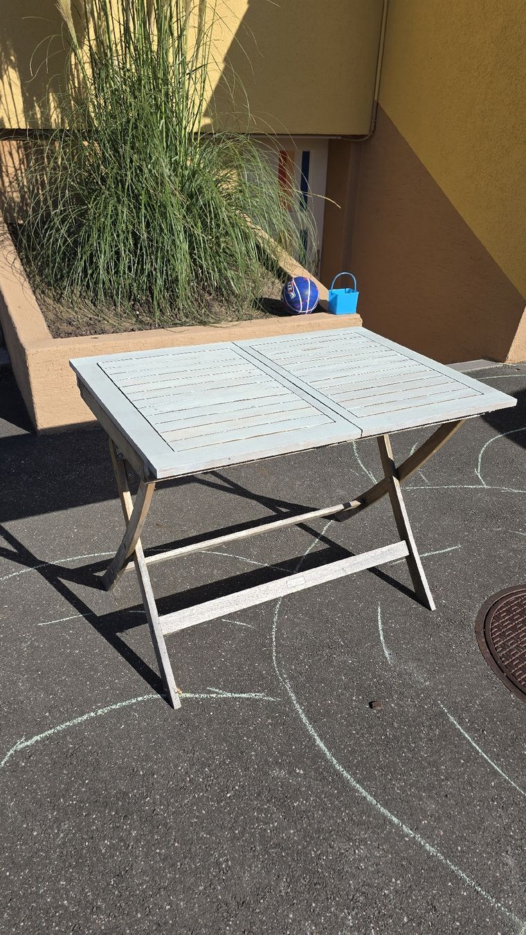 Tavoli: Table de jardin pliante en bois – Usato da Eclépens venduto da gry_c9f7 1