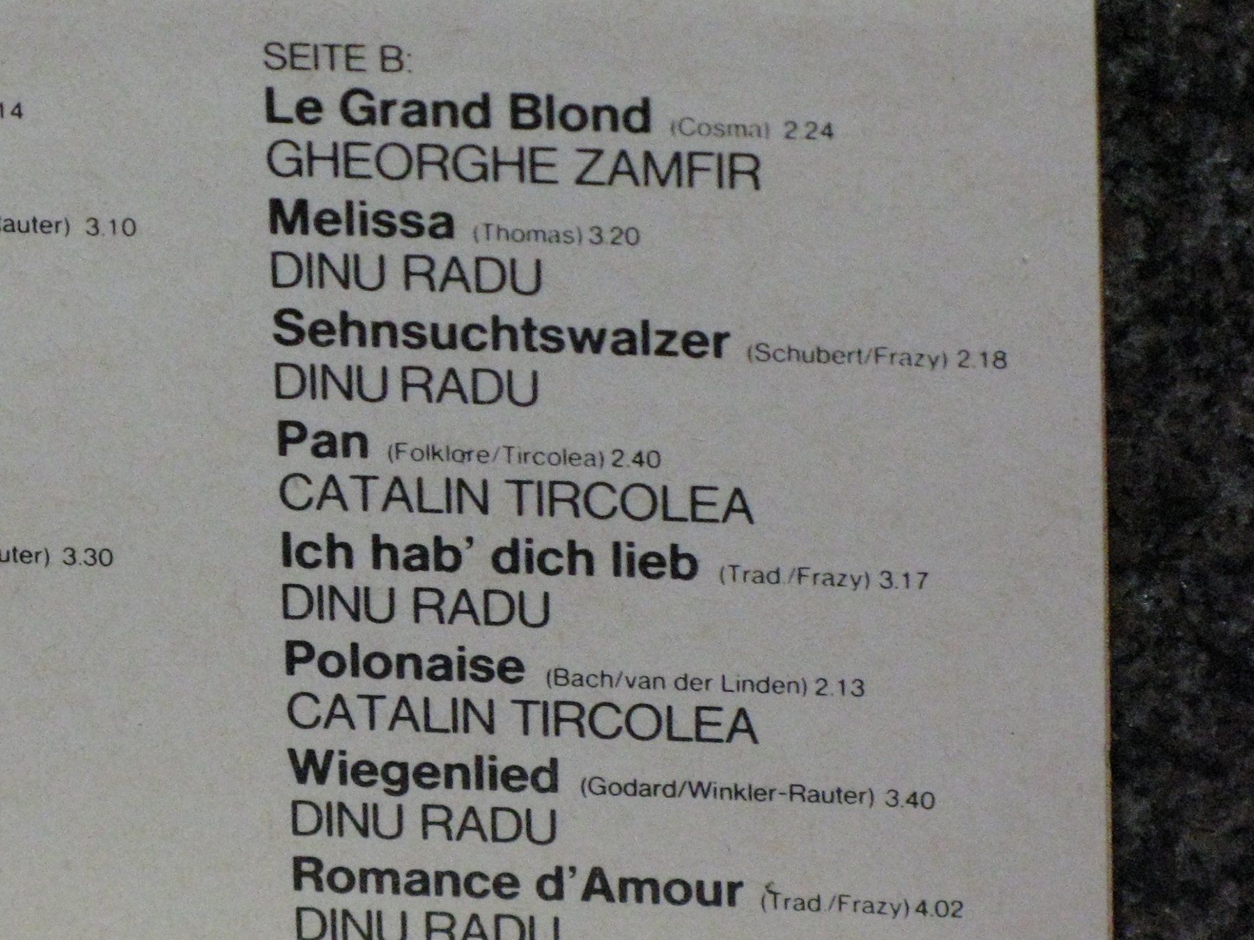 Musicassette: ZAUBERKLANG  DER  PANFLöTE    Div. – Usato da Langnau i. E. venduto da gf2_29jt 2