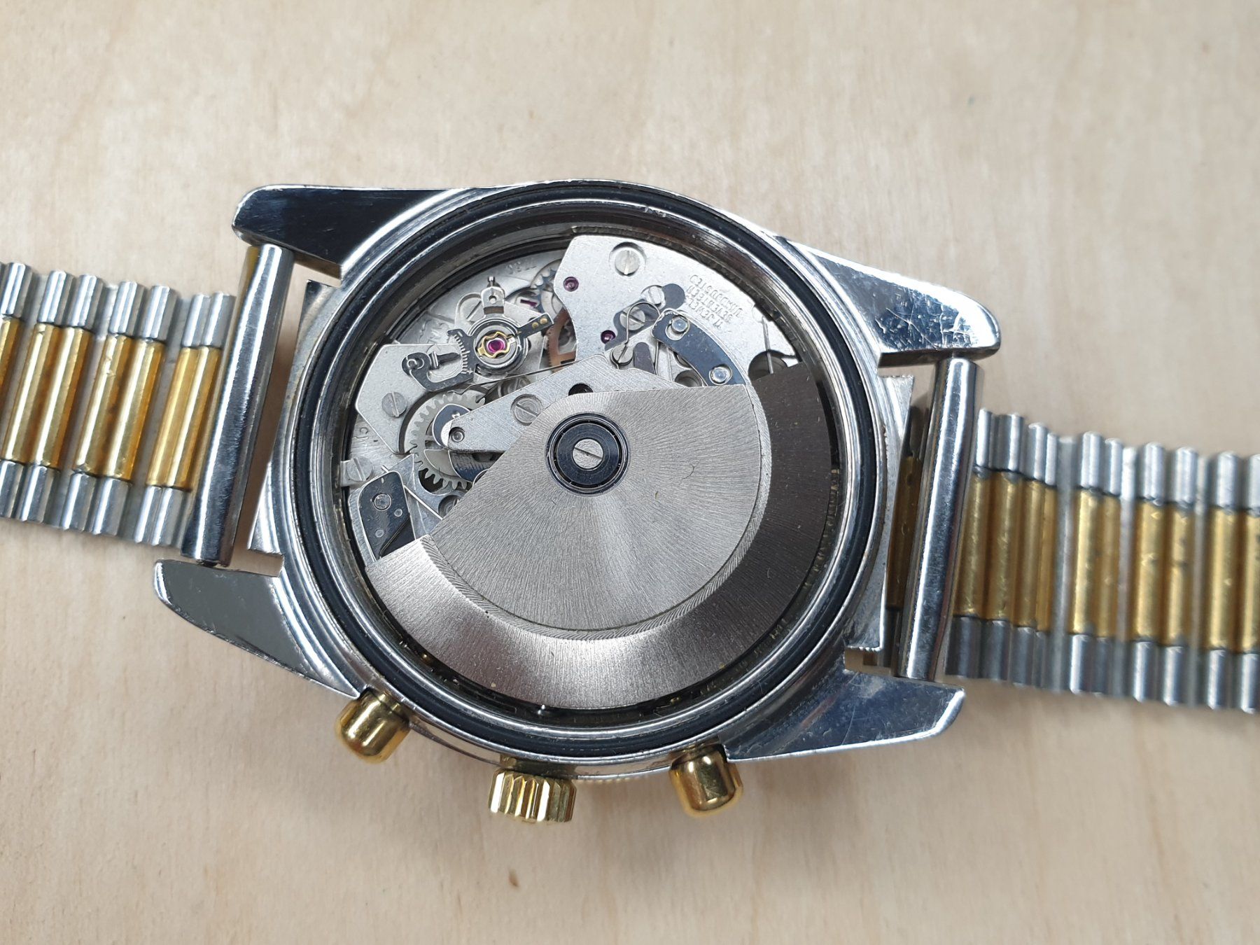 Uhren: Luxor chronographe automatique – Defekt aus Posieux von Csardas. 5