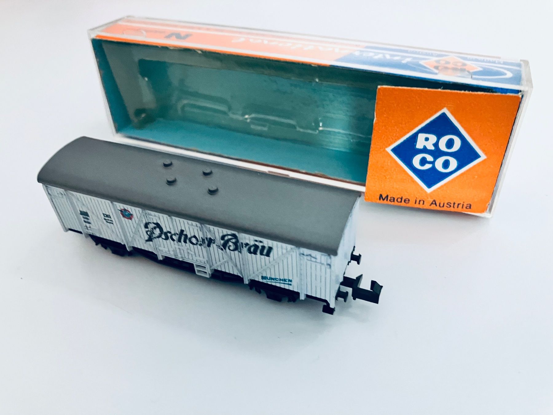Roco Modellini di ferrovie: ROCO Bierwagen SPUR N in OVP #200 – Usato da Oberbuchsiten venduto da Orsetto24 1