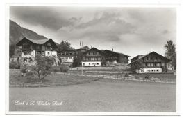 Lenk im Simmental (BE) diverse Chalets - echt Foto-AK - 1945