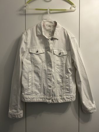 Tom Tailor Jeansjacke Weiss, Grösse L, Top Zustand!