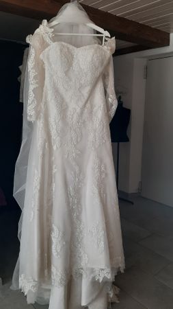 Brautkleid Hochzeitskleid Meerjungfrau Gr.40