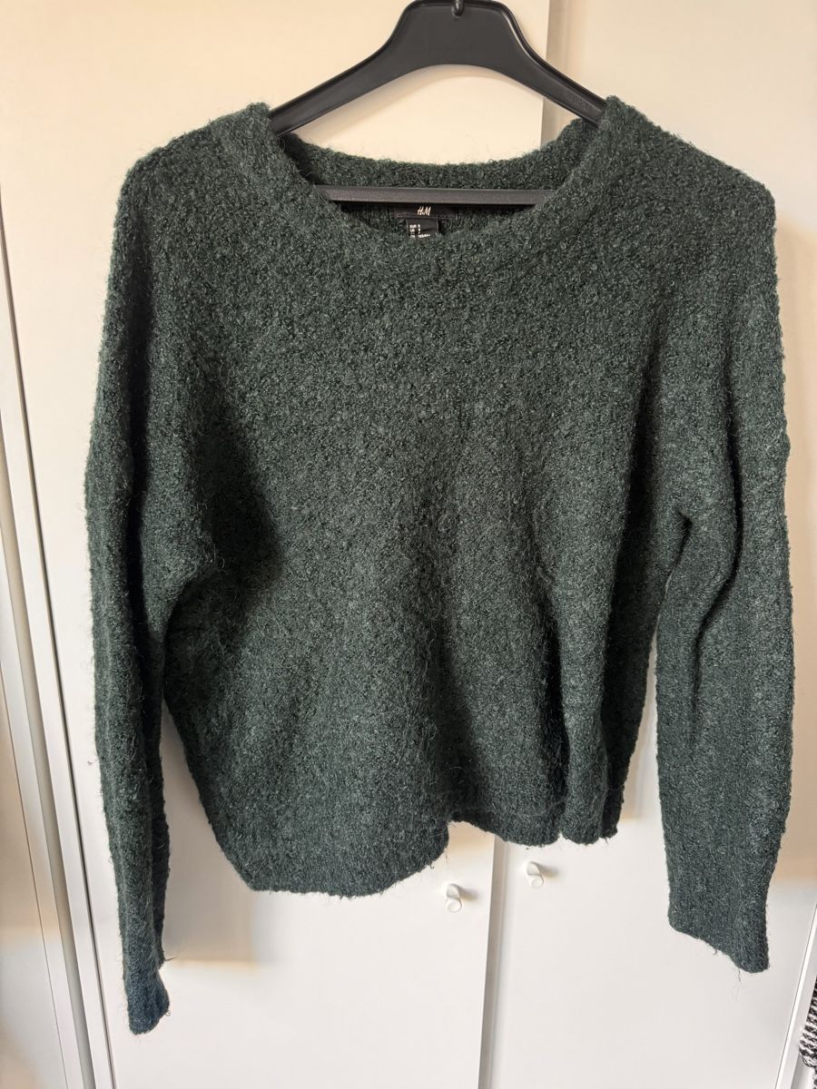 H&M Pullover & Sweatshirts: Dunkelgrüner Pulli Frauen H&M S – Neu (gemäss Beschreibung) aus Richterswil von Manu55555 2
