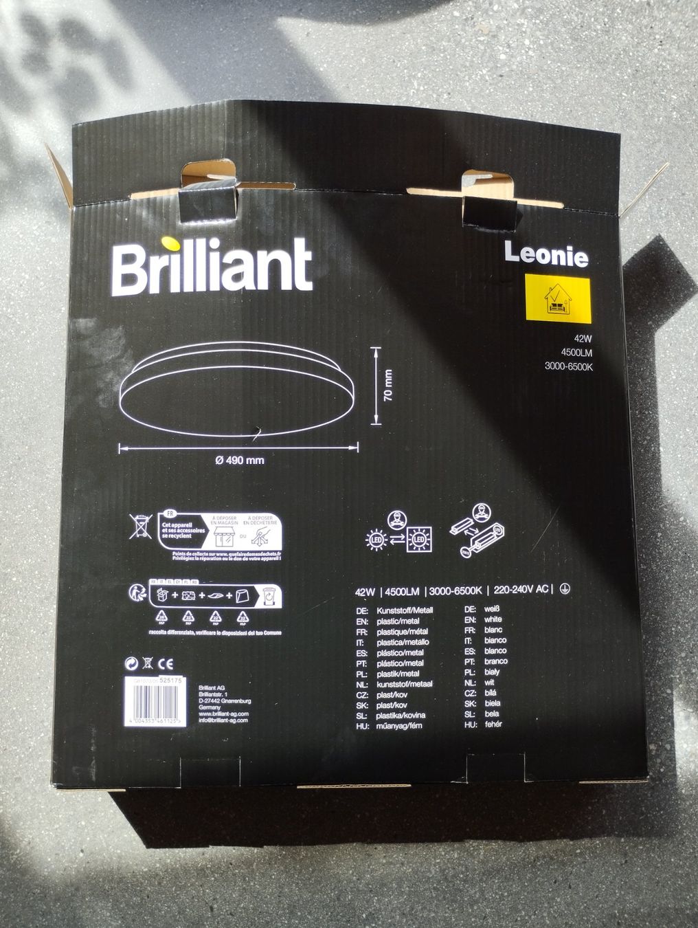 Lampadari & plafoniere: Neu: Billiant LED-Deckenleuchte – Nuovo e nell'imballaggio originale da Chur venduto da sli_bk2s 1