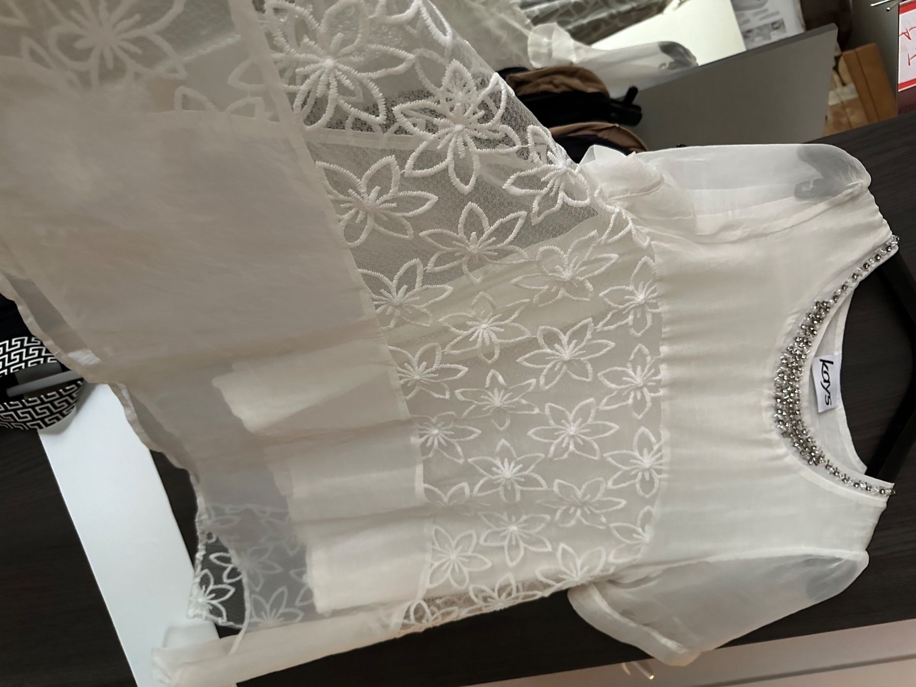 Tuniche: Damen wunderschöne Bluse Gr/S/M – Usato da Basel venduto da Ivana_4 6
