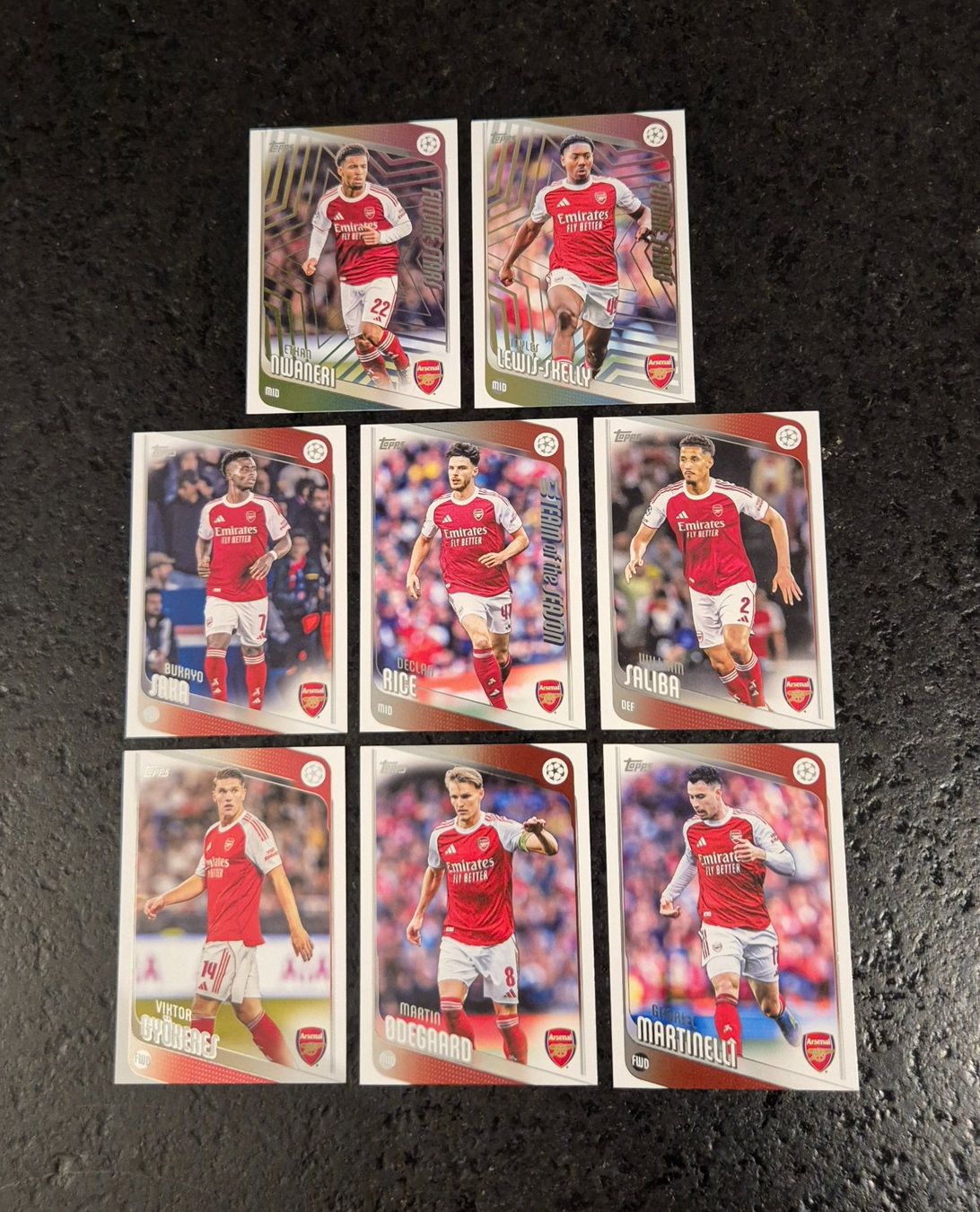 Topps Sammelbilder & Trading cards: Arsenal Lot - Topps – Neu (gemäss Beschreibung) aus Burg AG von Danoe