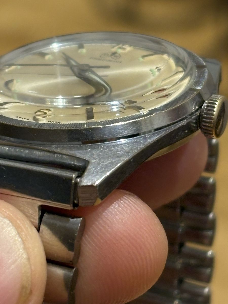 Orologi: Ollech & Wajs Precision Vintage Watch – Usato da Le Grand-Saconnex venduto da Najabanton 2