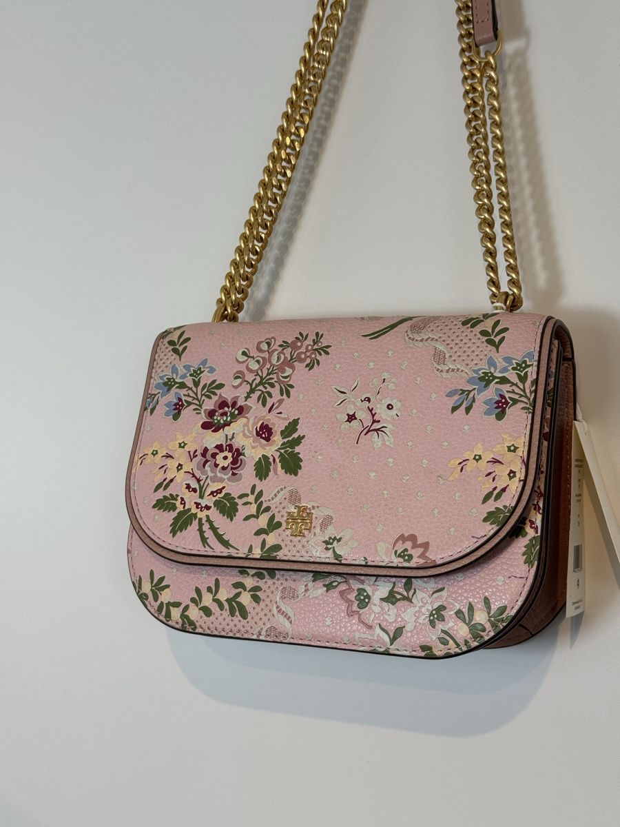 Tory Burch Borse da donna: Tory Burch Floral Print Shoulder Bag - Elegant Spring! – Usato da Hurden venduto da rac_wyf8