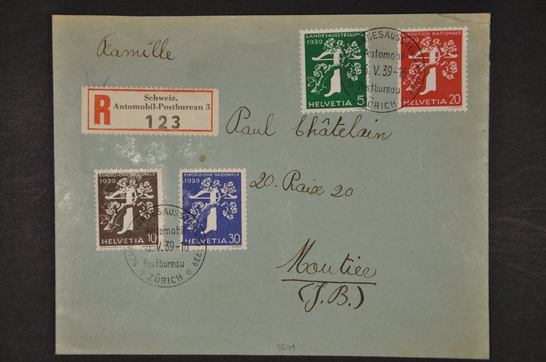 Tutti i francobolli: 1939 Landi FDC gemischt – Usato da Wolfhalden venduto da Zinauktion