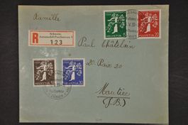 1939 Landi FDC gemischt