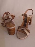 Riemchen-Sandalen - SCARPA - 39 - Leder - beige/taupe