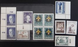 Österreich ex. Kat. 966-1031 ** 1951/54 Kat. 94 Euro