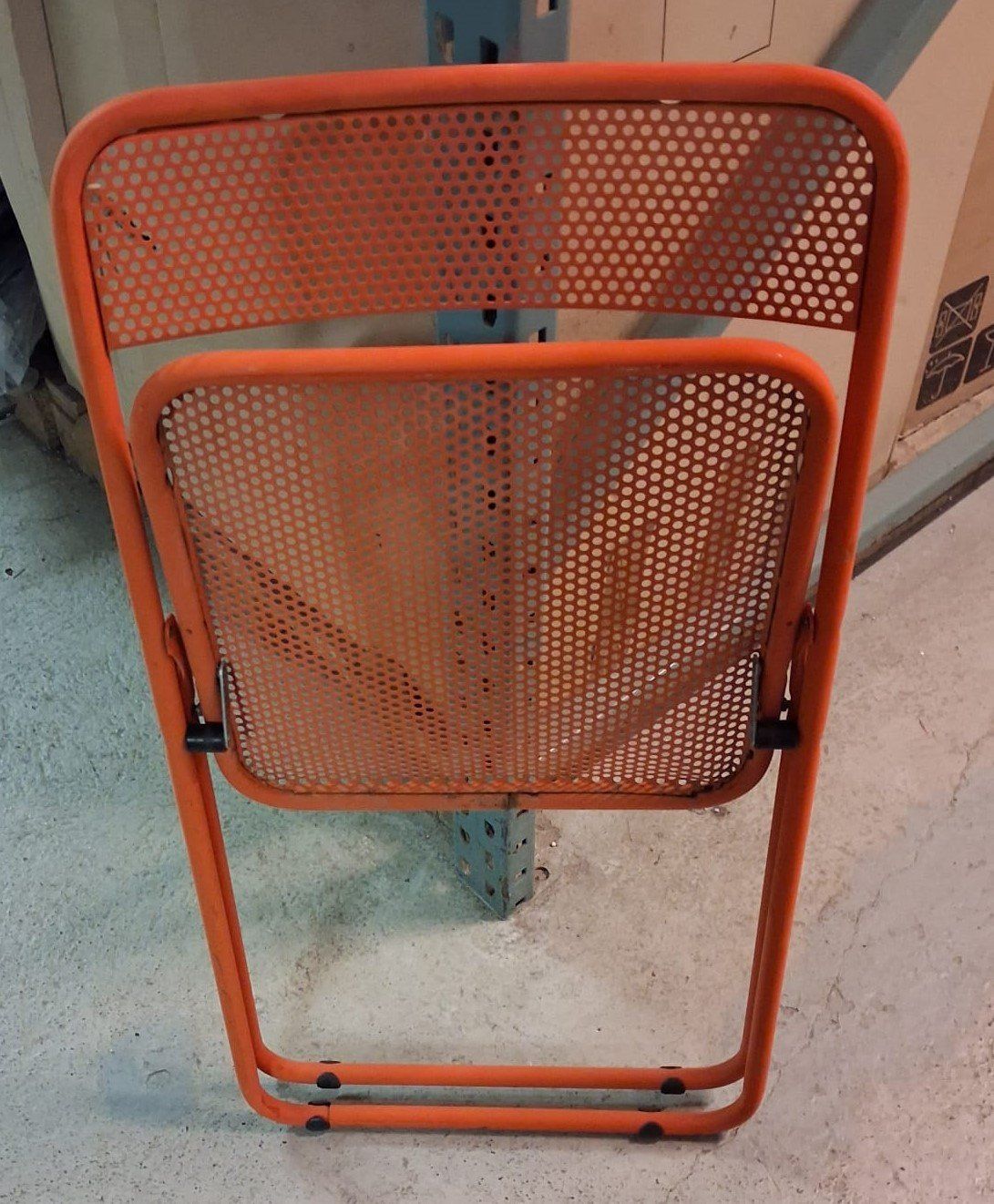 Ikea Sedie: IKEA TED NET Klappstuhl, orange, 1970er – Usato da Tägerig venduto da rob_psv5 1