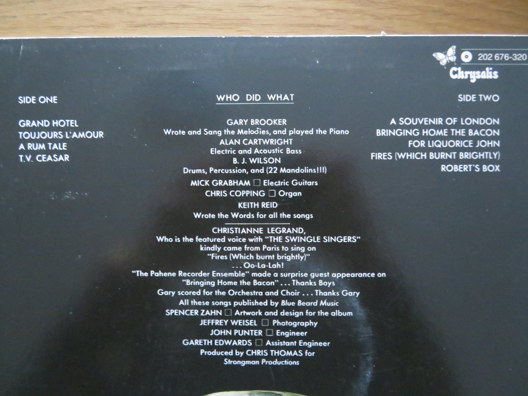 Dischi in vinile: PROCOL HARUM GRAND HOTEL – Nuovo (secondo la descrizione) da Zürich venduto da max_cp5f 1
