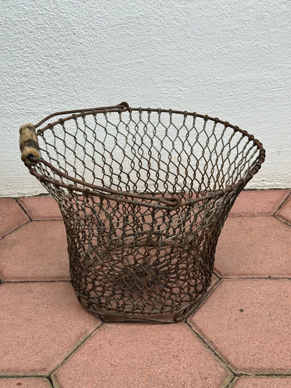 Sonstige Antiquitäten & Kunst: Antik Drahtkorb Obstkorb Korb – Gebraucht aus Flüelen von Amazona03 5