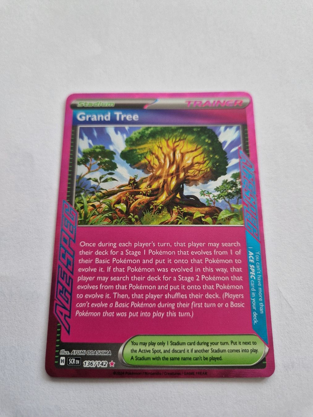 Pokémon Carte collezionabili: Grand Tree - Stellar Crown - EN - Ab 1.- !! – Nuovo (secondo la descrizione) da Romont FR venduto da raj_sjv9 1