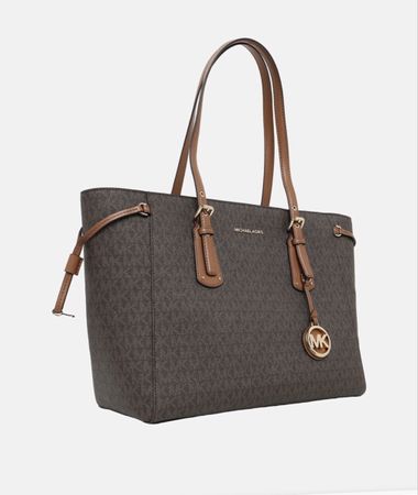 Sac fourre-tout Michael Kors Quinn marron/ neuf