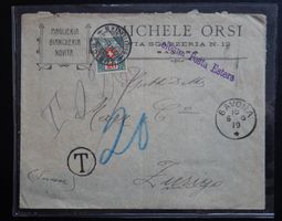 Italien Brief nach Schweiz 1919