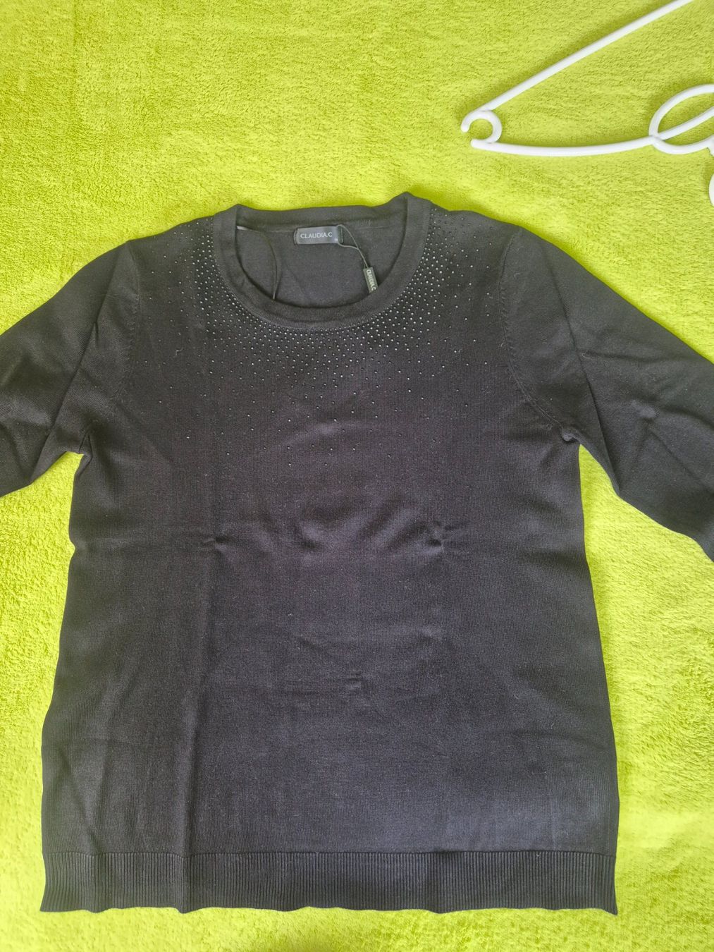Maglioni & Felpe: Eleganter Pullover mit Pailletten, schwarz, Grösse M, NEU – Nuovo (secondo la descrizione) da Winterberg ZH venduto da Gemini63 1