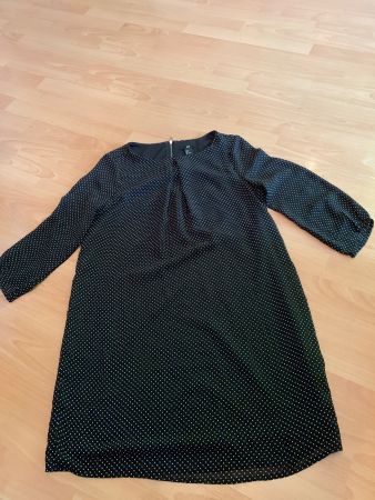 Jolie robe noire à pois H&M taille 34