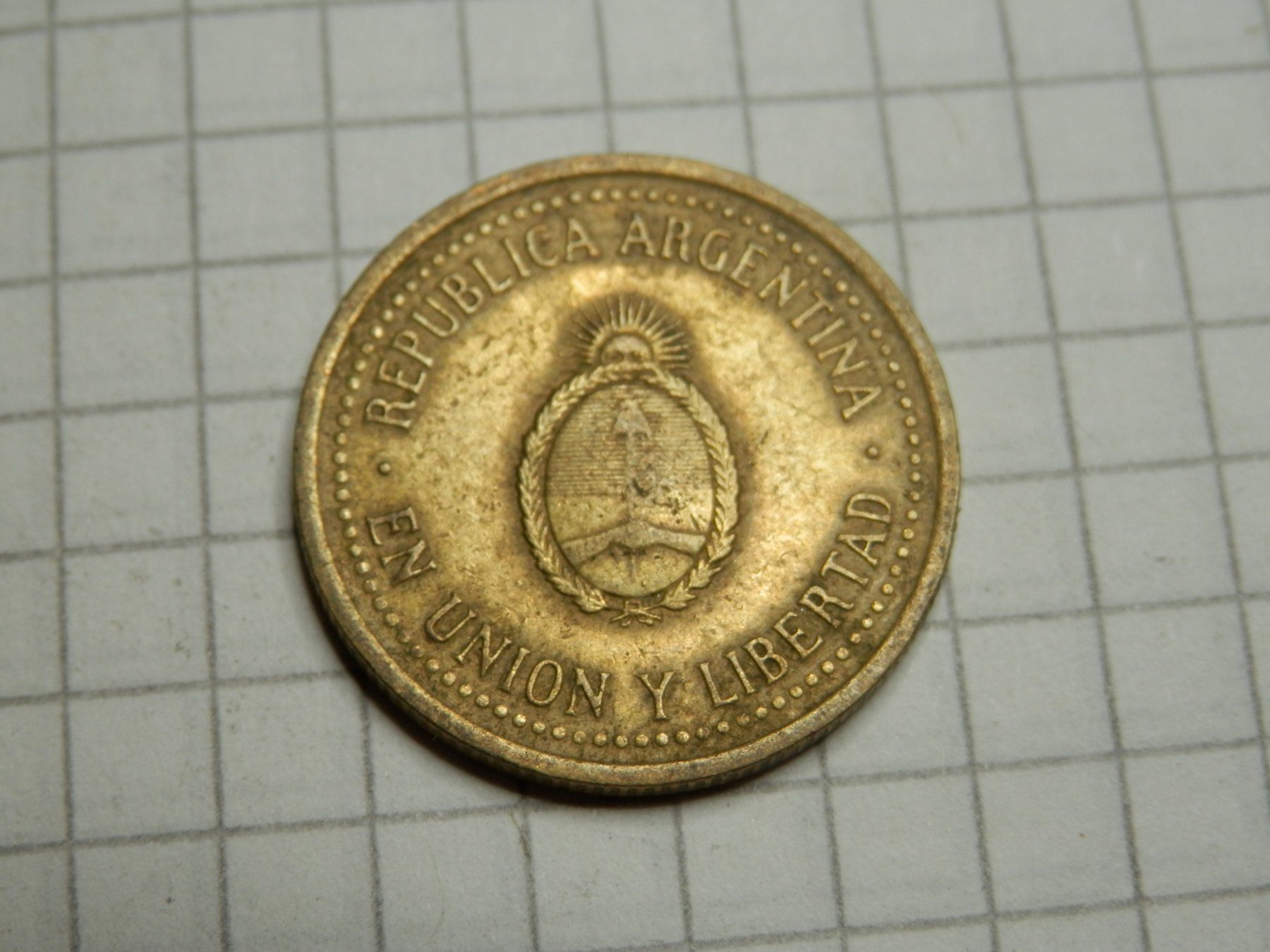 Tutti le monete: Argentinien  10 Centavos, 1992 – Usato da Weiach venduto da weiach81