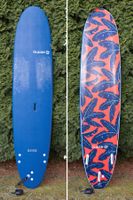Olaian Surfboard 8’6’’ Funboard Foam +Finnen +Leash +Surfbag