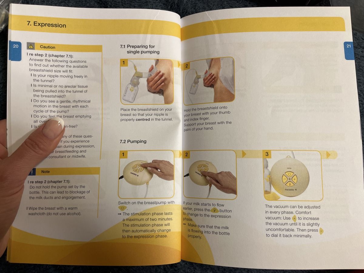 Medela Stillzubehör: Medela Swing Milchpumpe, elektrisch, 2-Phasen – Gebraucht aus Kaisten von saleforfun 5