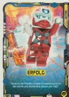 LEGO NINJAGO TRADING CARD SERIE 5 # 184 ERFOLG