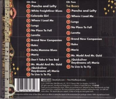 CDs: 2-CD Steve Earle - Townes (Digipak 2009) – Gebraucht aus Möriken AG von mineralia 1
