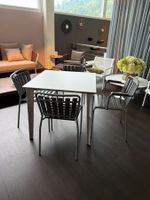 Tisch mit Stuhl-Set Outdoor