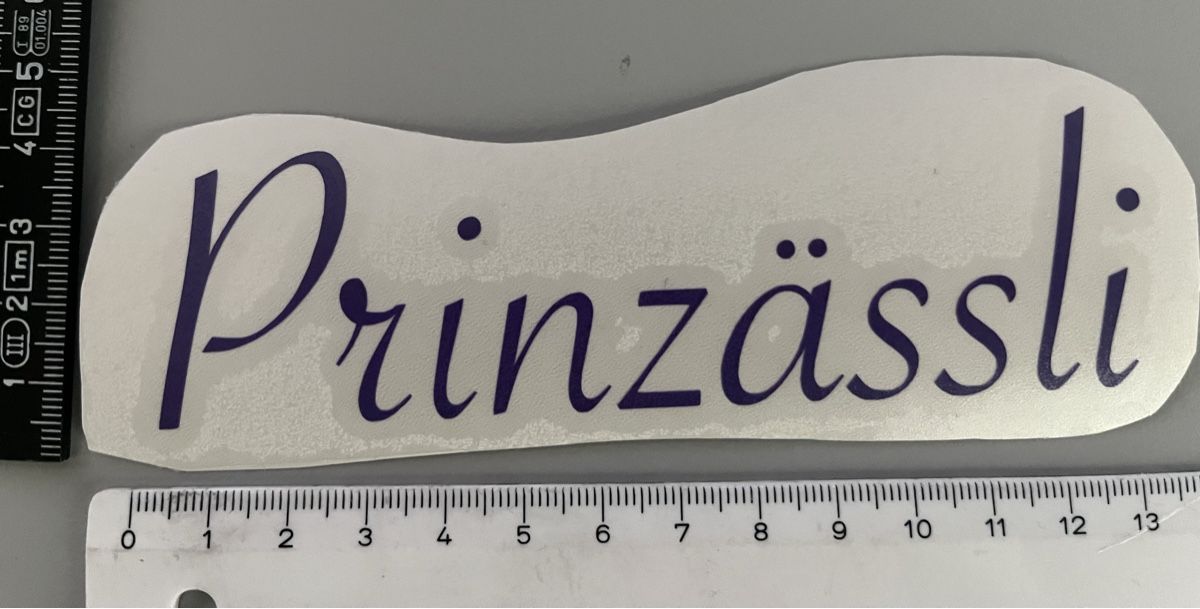 Sticker: Sticker - Prinzässli – Nuovo (secondo la descrizione) da Burgdorf venduto da Caradhras