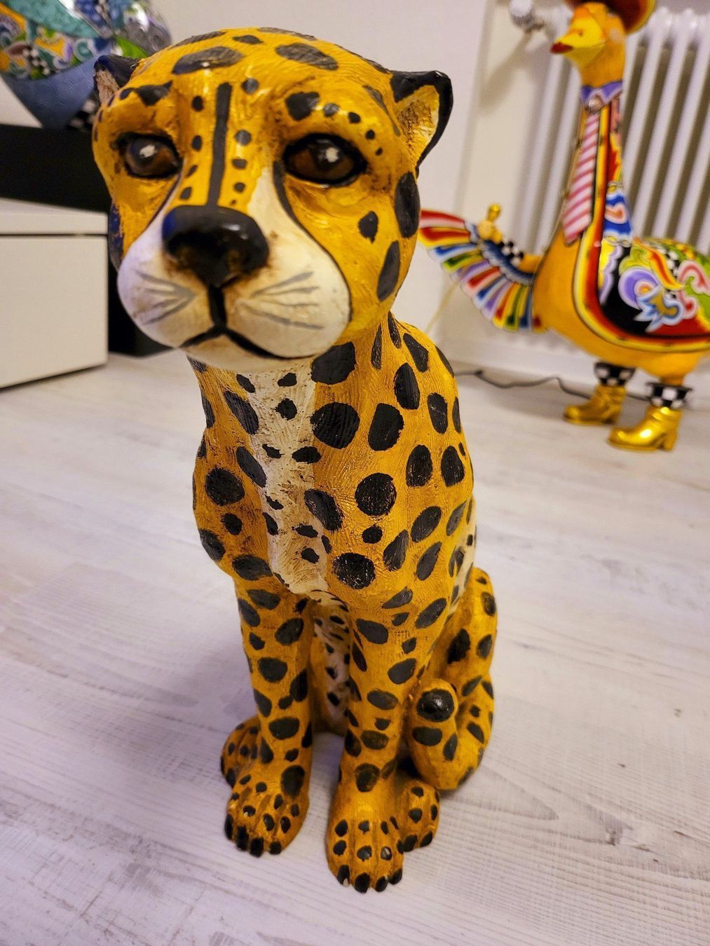 Sculture & Statue: Leopard Statue von Mat Wanders – Usato da Riehen venduto da helpathomebasel