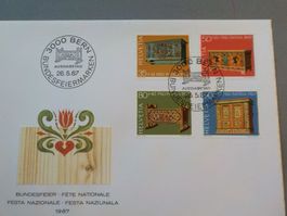 1987, FDC, Pro Patria, Serie