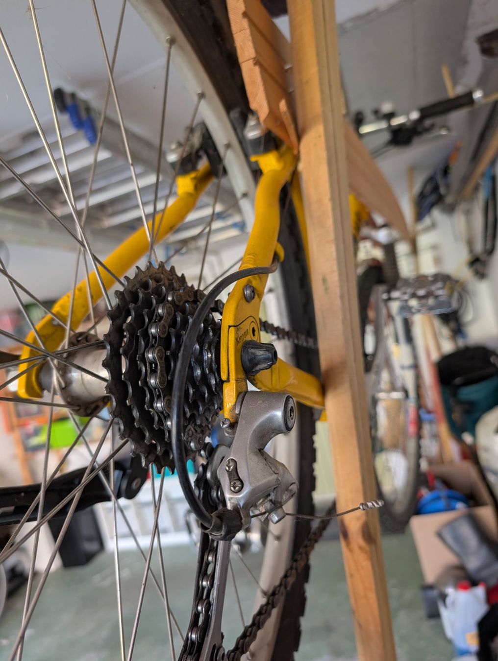 Stevens Biciclette: Tolles MTB  STEVENS  17Zoll gelb – Usato da Zürich venduto da Laika5 1