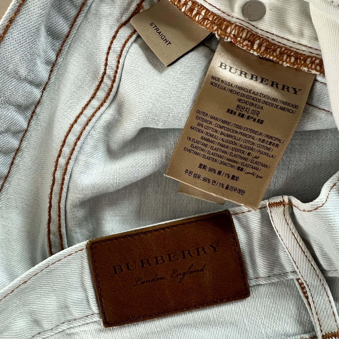 Burberry Jeans: BURBERRY Jeans 🩵 – Usato da zürich venduto da vintage12 7