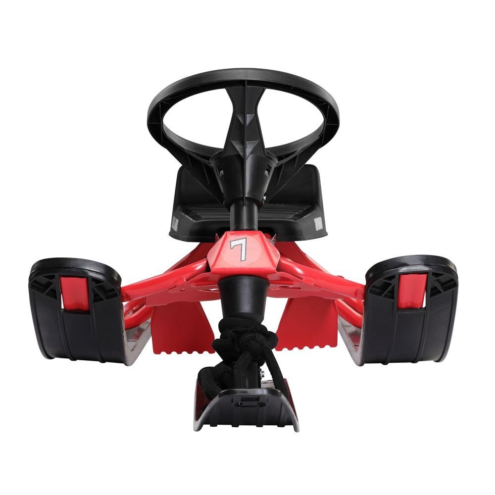 Schlitteln: Lenkschlitten Rot bis 75kg – Neu und originalverpackt aus Winterthur von aredo 1