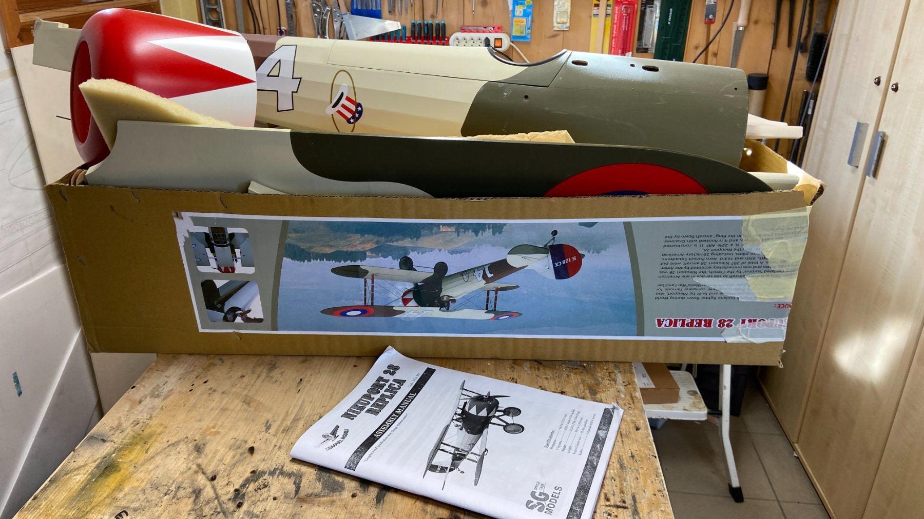 Seagull Modellismo RC: Nieuport 28 Replica 1/5 – Nuovo (secondo la descrizione) da Vuadens venduto da 147PUB 1