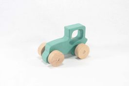 Holzspielzeug Traktor (farbig)