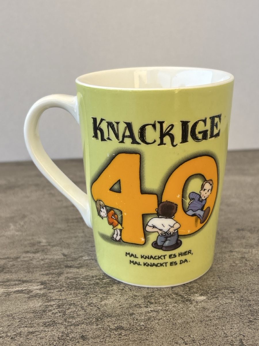 Tassen: Kaffe Tee Tasse 40 Geburtstag – Gebraucht aus Rümlang von baselsale1 1