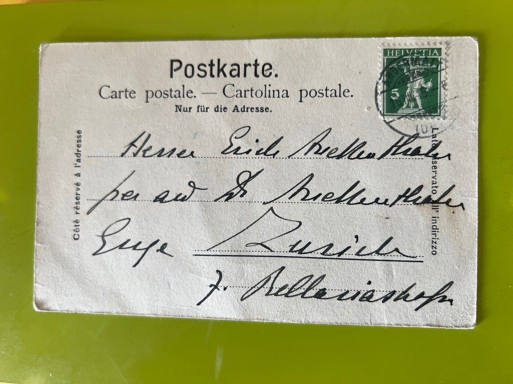 Cartoline postali: Ansichtskarte Andermatt Gotthardstrasse gebraucht gelaufen – Usato da Steinach venduto da mom_qrc6 1