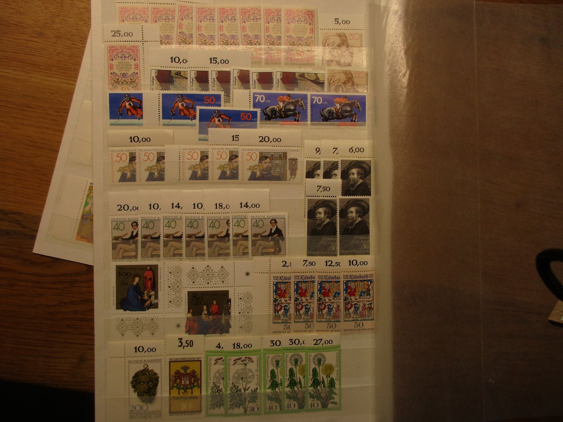 Tous les timbres: Ueber 500 BRD postfrisch – Neuf (Voir description) à Niederwil AG par Cembalo 6